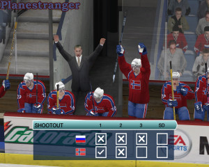 скриншот игры NHL 09 для PC
