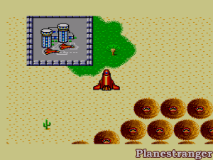 скриншот игры Phantasy Star для Sega Master System