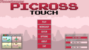 скриншот игры Picross Touch PC