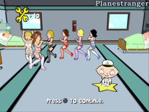 Скриншот игры Family Guy Video Game! 2006 PS2