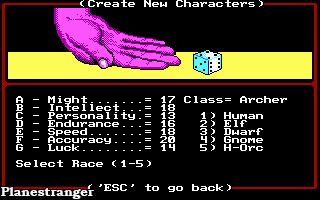 game screenshot Might and Magic Book Two Gates to Another World PC 1989